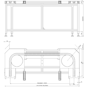 Kettenspannmodul 2x90° Drehend D323 - Image 2